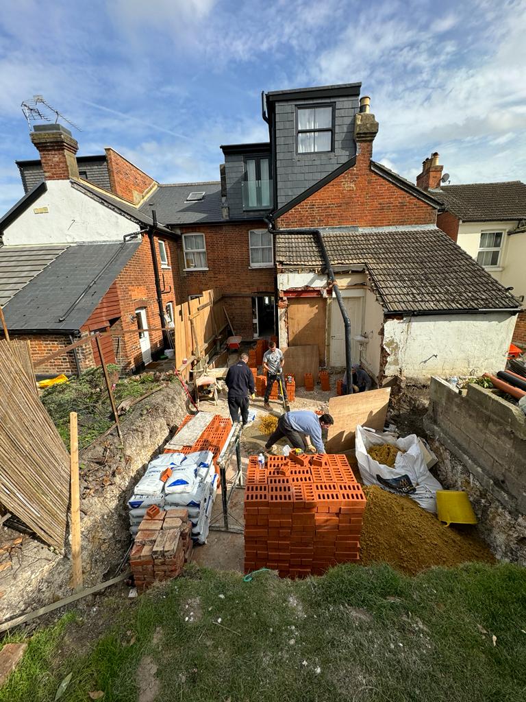 Single Storey rear and side extension